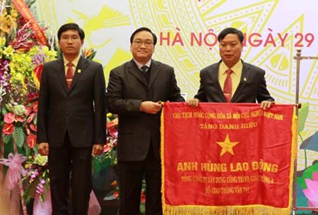 Cienco 4 đón nhận danh hiệu Anh hùng Lao động ảnh 1